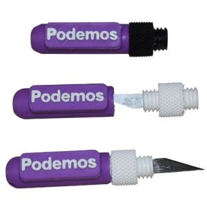 Llavero Mini Cutter Rosca Podemos