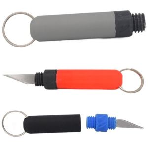 Llavero Mini Cutter Rosca Colores
