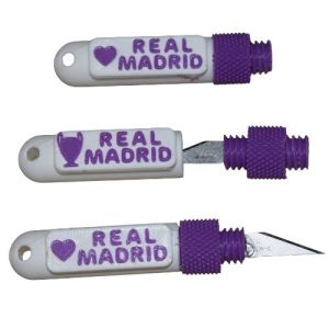 Llavero Mini Cutter Rosca Real Madrid