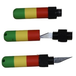 Llavero Mini Cutter Rosca Rasta
